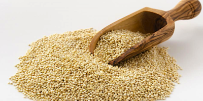 Laverida va vinde quinoa - quinoa albă. Originea Peru.