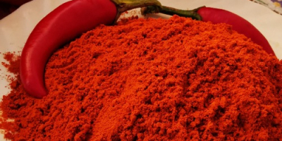 Paprika (sweet) freshly ground Own production 2021 Stock available