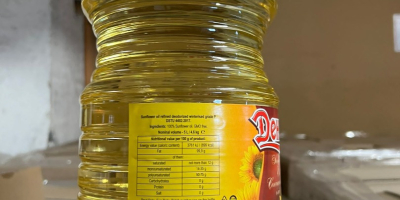 Refined Sunflower Oil available immediately in Poland! Origin of