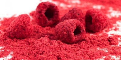 Freeze-dried raspberries whole/powder