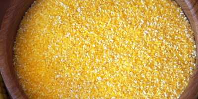 Corn groats (grits) different granulation for corn snacks production,