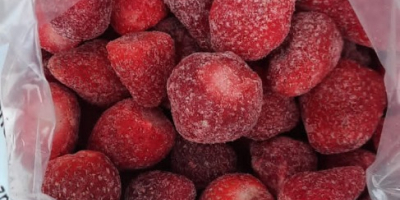 Căpșuni congelate IQF grad A necalibrate fără pesticide