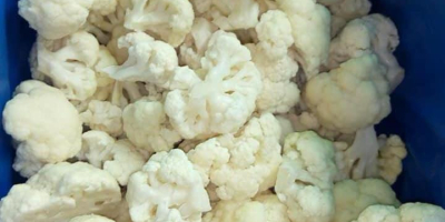 IQF Frozen Cauliflower Florets: Grade: A Size: 3-6 CM