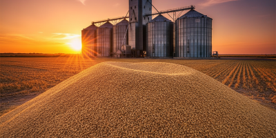 Protein content % (in dry matter) storage silo 1)