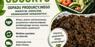 Salve, sono interessato ad acquistare scarti di verdura, frutta