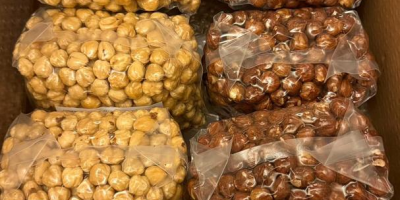 Nocciole turche di prima qualità, sbucciate e completamente debucciate.