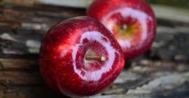 RED , GREED & FUJI FRESH APPLES Packaging &