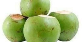 Fresh young whole coconut from EU available contact Whats