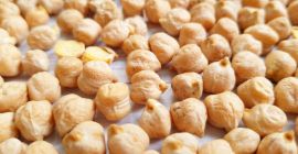 High quality chickpeas; Available grade 5-6 mm; Has a