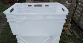 I will sell plastic boxes euro containers full of