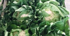 Blumenkohl, Import aus Frankreich, schön, frisch, 6 Stück /