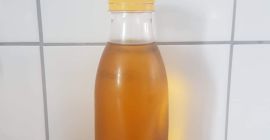 Rapeseed oil straight from the compressor. Phosphorus content 17
