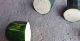 I&#39;m shipping thick courgettes or a medium one
