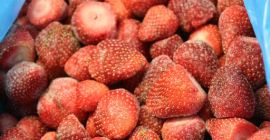 Frozen strawberry from Egypt 1.06 euro / kg Pickup