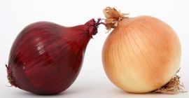Red and white onions from Greece Thessalia produce by