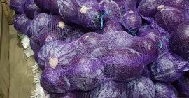 Red cabbage 1st class. Head weight: from 1 kg