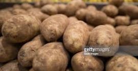 Stiamo mangiando patate di alta qualità (ruggine) per il