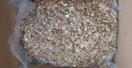 Ядра грецких орехов прозрачные, смесь половинок 30%. Покупайте яркую