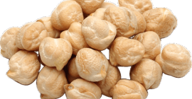 Kichererbsen, auch Kichererbsen genannt, gehören zur Familie der Hülsenfrüchte.