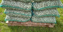 Продам сертифицированный органический чеснок, промышленный, мелкого калибра.