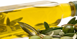 Olive oil is directly cold pressed from fresh olive