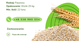 LOOSE WHEAT bran We offer loose wheat bran in