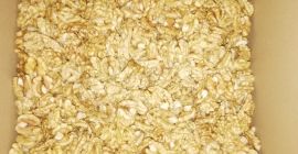 I will sell 1000 kg of shelled walnuts. Bright,