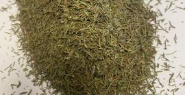 We offer dried thyme of Egyptian origin for sale.