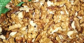 I will sell shelled Polish walnuts, amber color, for