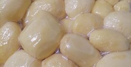 Peeled potatoes. Very good quality. Yellow Soroya type B.