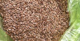 We offer flaxseed: - moisture 8% - oil content