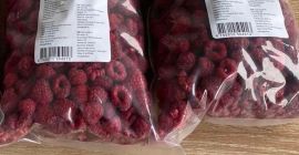 Wir bieten hochwertige gefrorene Himbeeren an, die aus umweltfreundlichen