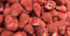 Замороженные сухофрукты Клубника -16$ кг Экспорт по всему миру