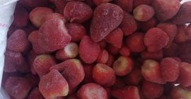 Frozen strawberries first class with the best quality and