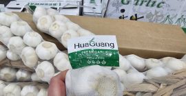 Ich verfüge über große Mengen getrockneten chinesischen Knoblauchs, erhältlich