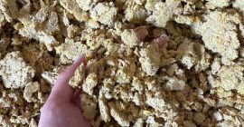 Sojakuchen (GVO) im Big Bag – FCA Firma: Prodtex,