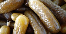 We are offering Cornichons, both fresh and pickled. We