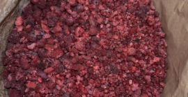 IQF zerkleinerte Himbeeren für Marmelade oder Gris