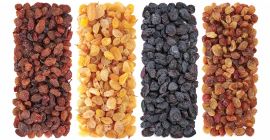 Dried raisins export from Uzbekistan black, red, yellow, brown