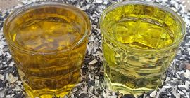 Sonnenblumenöl, Sonnenblumenmehl und -kuchen aus der Ukraine mit Lieferung