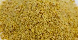 We sell soybean cake with a protein content of