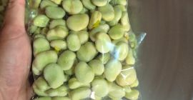 Vendo fave confezionate in sacchetti da 500 g, sigillati,