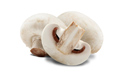 Funghi bianchi secchi, fette e grana